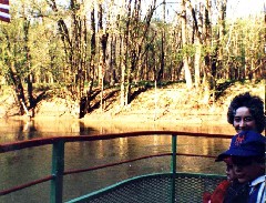 Ben Dorrough; Andy McDougal; Ruth Bennett McDougal Dorrough; Kentucky Trips Green River- near Mammoth Cave